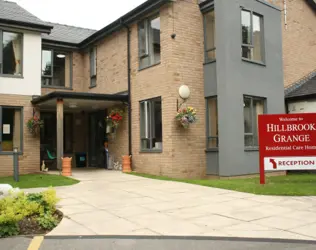 Hillbrook Grange - outside view of care home