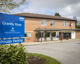 Granby Rose SDU - outside view of care home