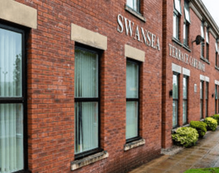 Swansea Terrace - outside view of care home