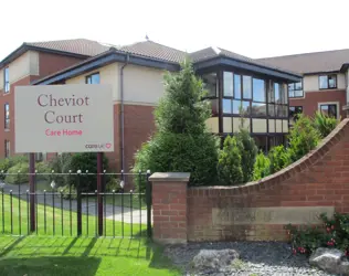 Cheviot Court - outside view of care home