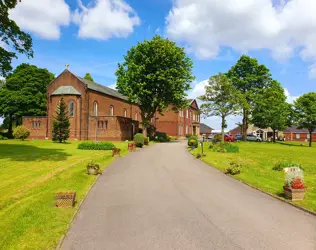 Nazareth House - Manchester - outside view of care home