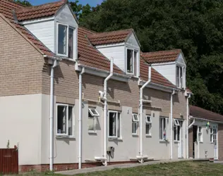 Walton Lodge - outside view of care home