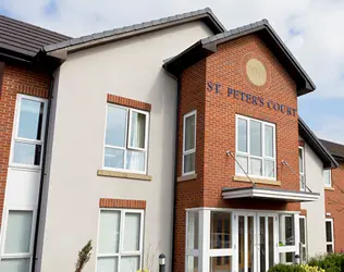 St Peter's Court - outside view of care home