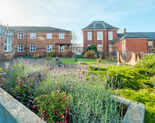 Brockwell Court Care Home - outside view of care home