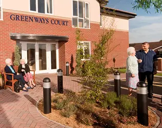 Greenways Court - outside view of care home