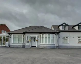 Grove Lodge Care Home - outside view of care home