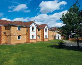 Hillside Care Home - outside view of care home