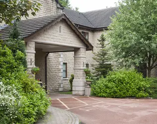 Henleigh Hall Care Home - outside view of care home