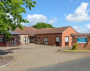 Maple Lodge Care Home - outside view of care home