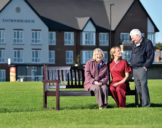 Eastbourne House - outside view of care home