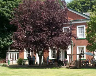 The Hollies Residential Home - outside view of care home