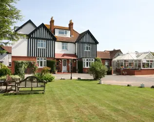 Tudor Lodge - outside view of care home