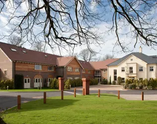 Homefield Grange - outside view of care home