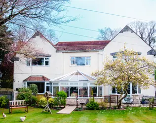 Blenheim Care Home - outside view of care home