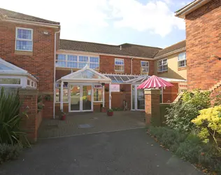 Muscliff Nursing Home - outside view of care home