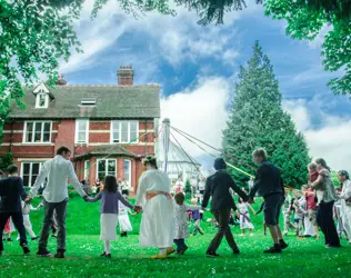 Nutley Hall - outside view of care home