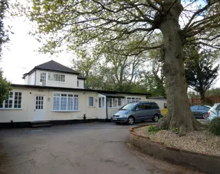 Burntwood Lodge - outside view of care home