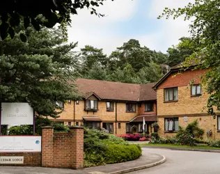 Cedar Lodge Nursing Home - outside view of care home