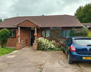 The Bungalow - outside view of care home