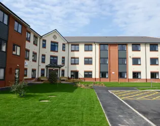 Buckingham Lodge - outside view of care home