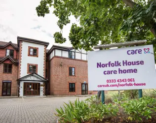 Norfolk House - outside view of care home