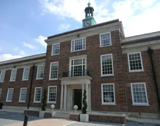 Charing House - outside view of care home