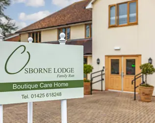 Osborne Lodge Rest Home - outside view of care home