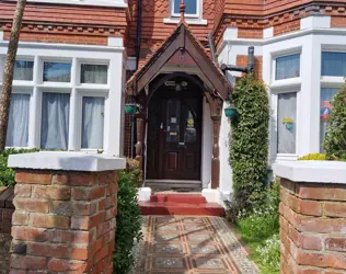 Warwick House - outside view of care home