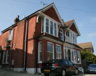 Elm Lodge - outside view of care home