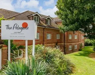 The Polegate Care Home - outside view of care home