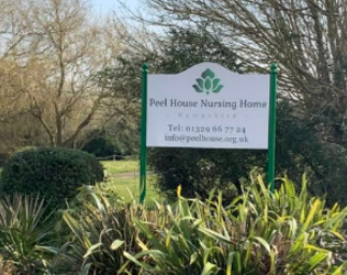 Peel House Nursing Home - outside view of care home