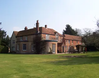 The Old Vicarage - outside view of care home