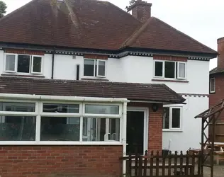 Beech House - outside view of care home