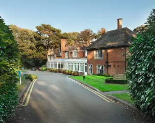 Burnham Lodge - outside view of care home