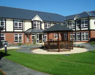 Sir Aubrey Ward House - outside view of care home