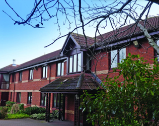 Silver Birches - outside view of care home