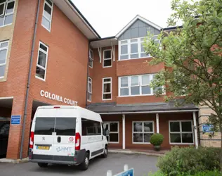 Coloma Court Care Home - outside view of care home