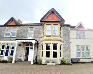 Mendip Lodge - outside view of care home