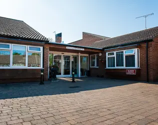 Queens Court - outside view of care home