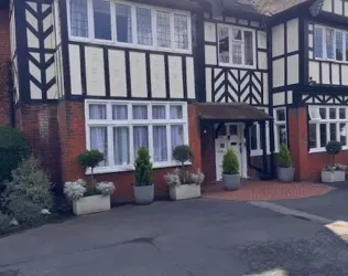 Heron Court - outside view of care home