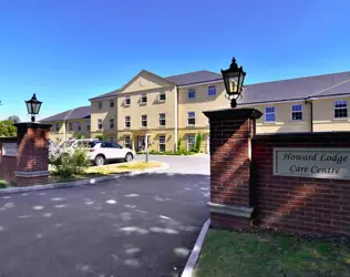 Howard Lodge Care Centre - outside view of care home