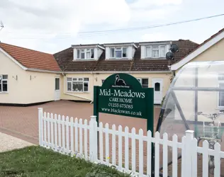 Mid Meadows - outside view of care home