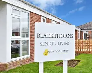 Blackthorns - outside view of care home