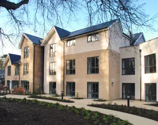 Hall Grange - outside view of care home