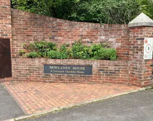 Newlands House - Care Home with Nursing Physical Disabilities - outside view of care home