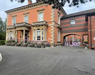 Poplars Nursing and Residential Care Home - outside view of care home