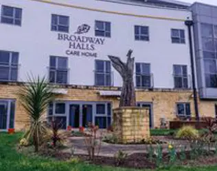 Broadway Halls Care Home - outside view of care home