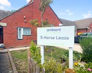 5 Horse Leaze - outside view of care home