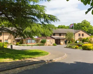 Woodland Hall - outside view of care home