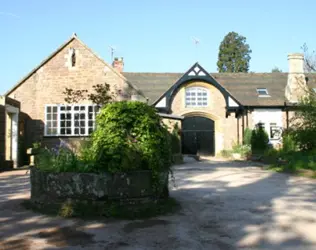 Hunters Lodge - outside view of care home